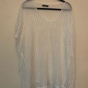 Crochet swim cover up
